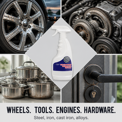EternaRust™ — Erase Rust Fast and Reveal Brilliant, Like-New Metal Every Time