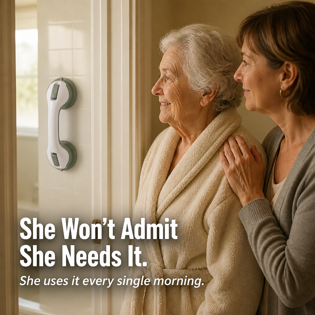 SafeGrip™ — Lock In Solid Bathroom Safety in 30 Seconds, No Drill Required