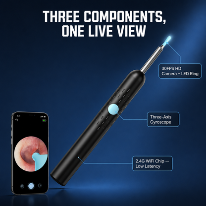 ClearHearPro™ — Watch, Scoop & Lift Wax Out Live on Your Phone
