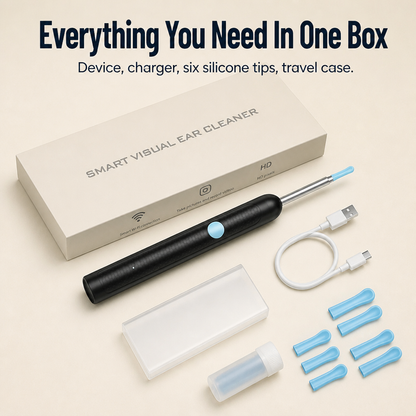 ClearHearPro™ — Watch, Scoop & Lift Wax Out Live on Your Phone