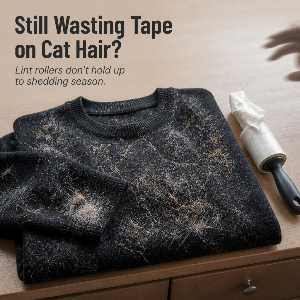 FurEase™ — Wipe Pet Hair Off Sofas, Sweaters & Bedding in Seconds