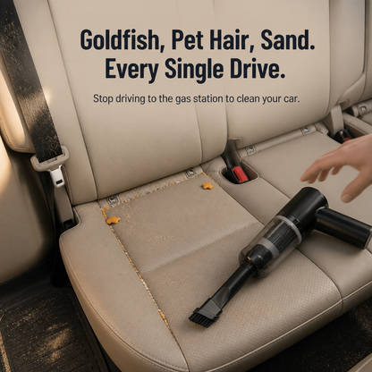 SwiftSweep™ — Pull Crumbs, Hair & Dust From Spots Big Vacuums Miss