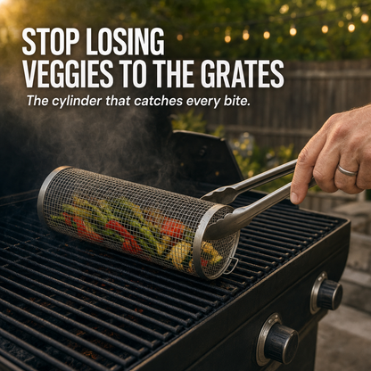 FireGlide™ — Catch Every Veggie, Shrimp & Fry the Grates Used to Eat