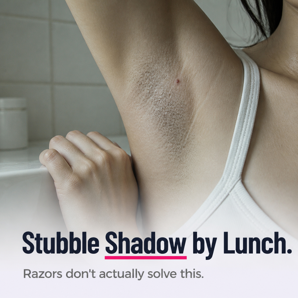 LumiSilk™ — Melt Stubble at the Root and Hydrate Skin in One Step