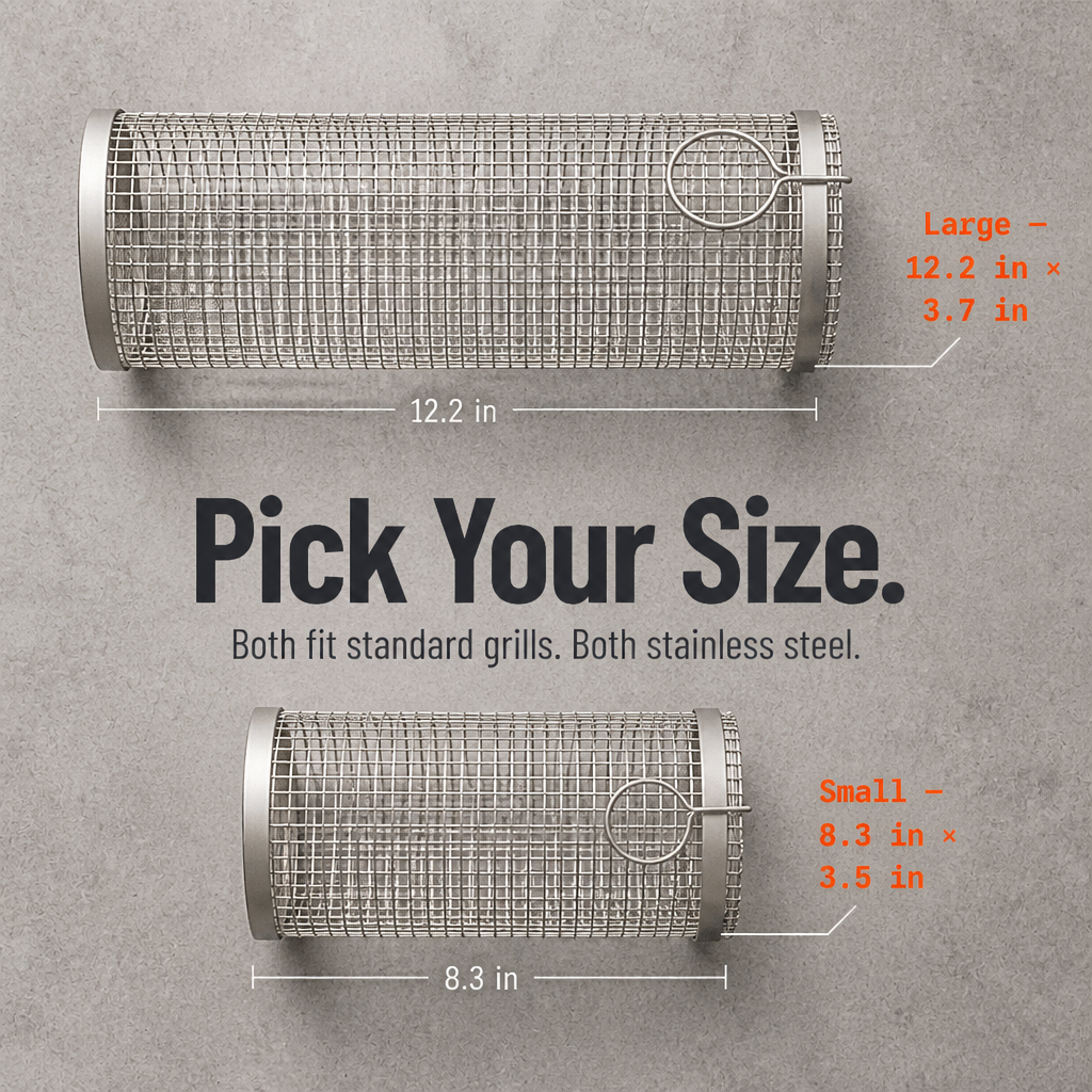 FireGlide™ — Catch Every Veggie, Shrimp & Fry the Grates Used to Eat