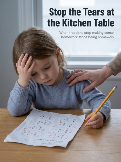 LuminaFrac™ — Make Fractions Click Without the Tears, Worksheets, or Tantrums