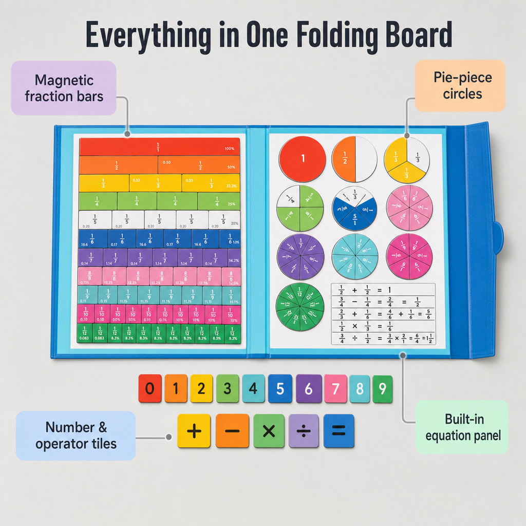 LuminaFrac™ — Make Fractions Click Without the Tears, Worksheets, or Tantrums