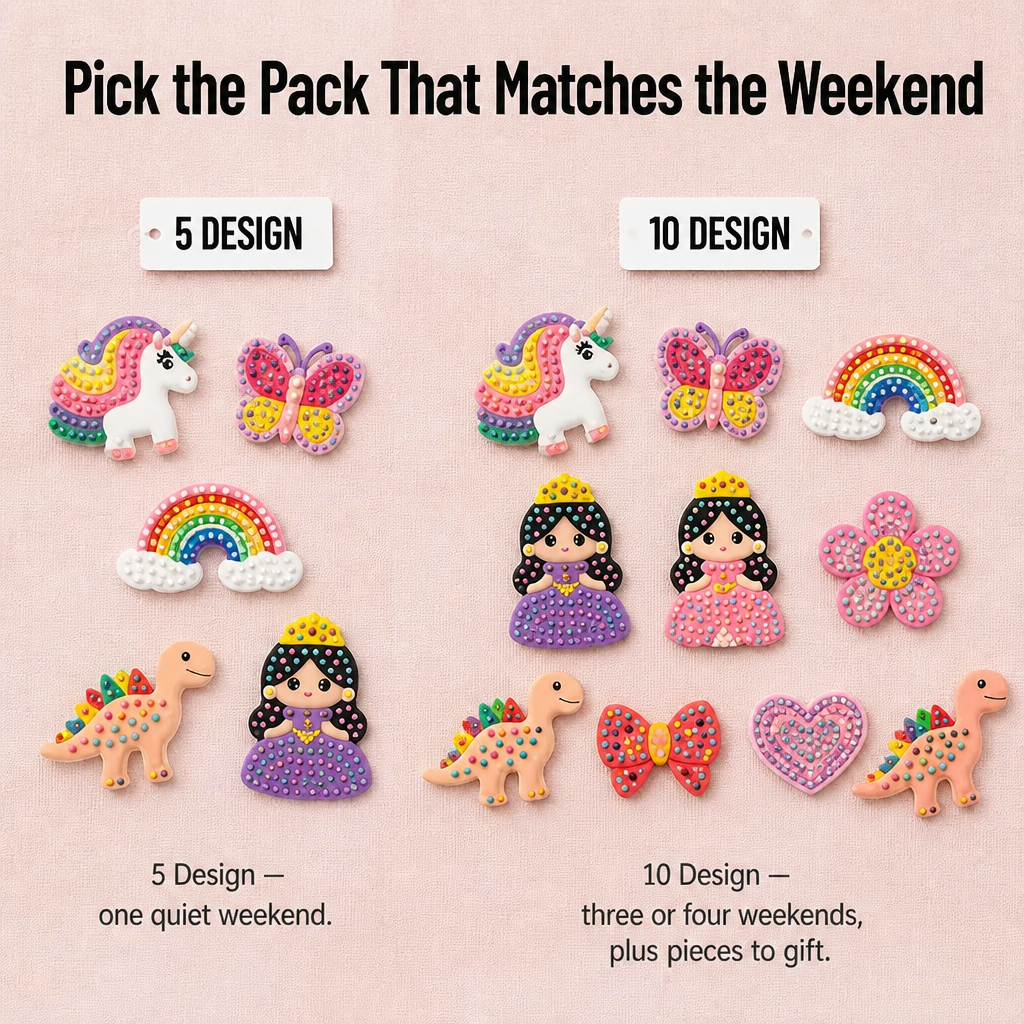 SparkBead™ — Squeeze Beads Into Magnets, Keychains & Wall Art Kids Actually Finish